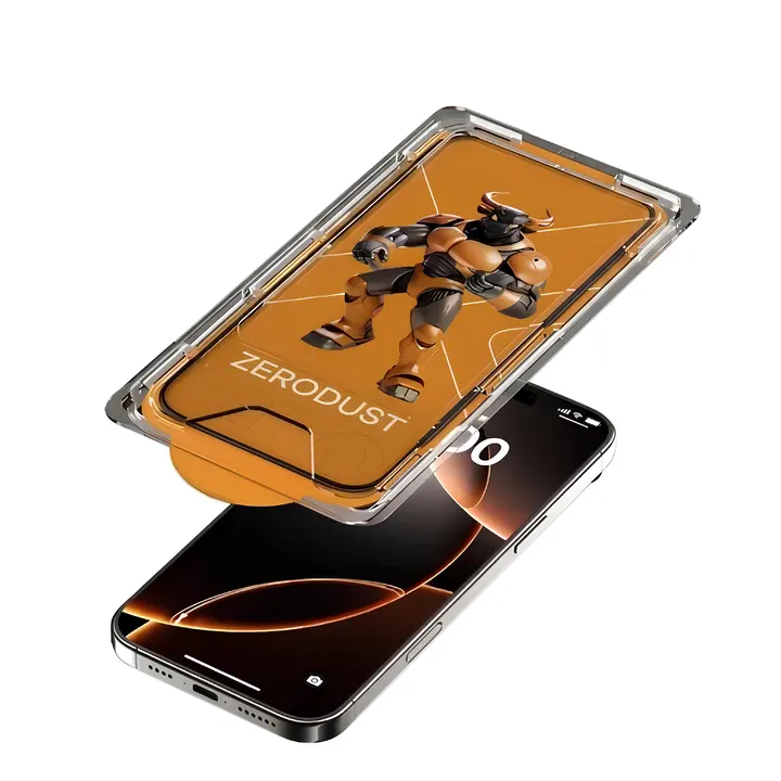 Захисне скло ZERODUST з аплікатором / iPhone 14 Pro