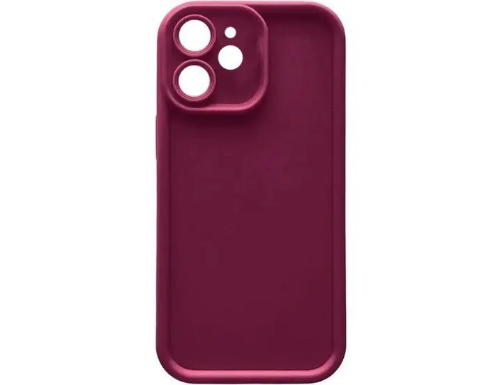 Чохол Shock Side / iPhone 12 / Dark Red